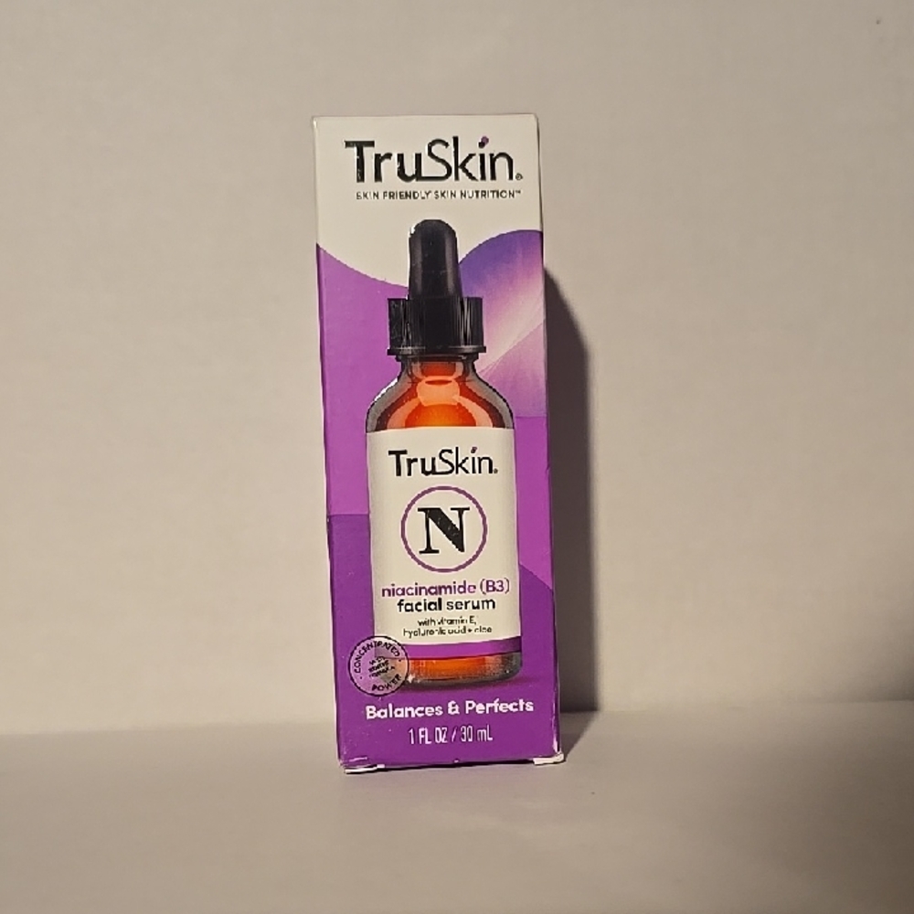 Skin Facial Serum — Purple and White TruSkin Niacinamide (B3)